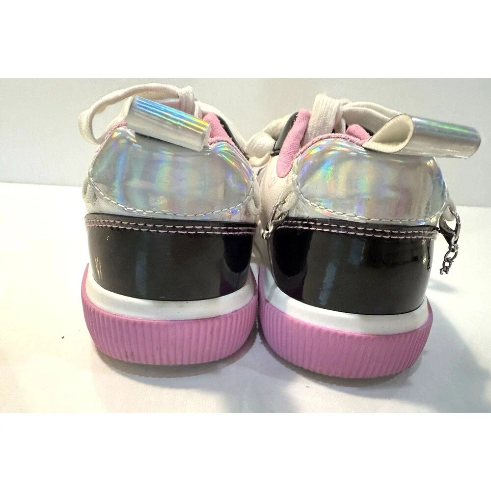 Hello Kitty Court Sneakers White Pink Little Kid Girl Shoes Size 12 Toddler